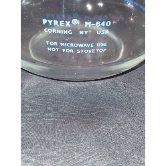 Kitchen Pyrex M64 8 Cups Glass Mixing Measuring Cup With Blue